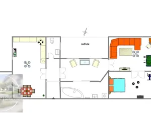 Pronájem bytu 2+1, Praha, Zborovská, 81 m2