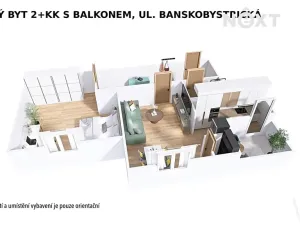 Prodej bytu 2+kk, Šumperk, Banskobystrická, 61 m2