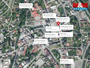 Pronájem obchodního prostoru, Jeseník, Masarykovo nám., 335 m2