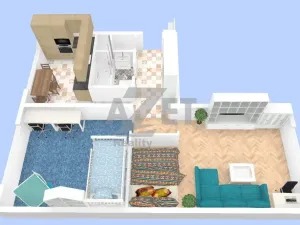 Prodej bytu 2+1, Orlová - Lutyně, Osvobození, 52 m2