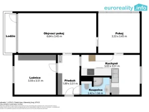 Prodej bytu 3+1, Česká Lípa, Zahradní, 70 m2