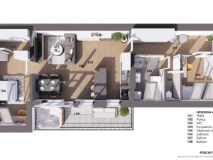 Prodej bytu 3+kk, Břeclav, 91 m2