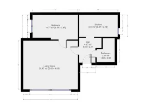 Pronájem bytu 2+1, Praha - Vršovice, Bulharská, 55 m2