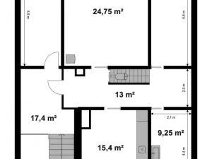 Prodej rodinného domu, Janov nad Nisou, 379 m2
