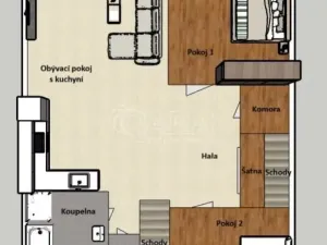 Prodej bytu 5+kk, Holubice, Za Dvorem, 117 m2