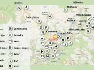 Prodej pozemku pro bydlení, Kamenice, Želivecká, 1032 m2