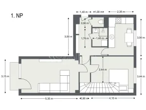 Prodej bytu 3+1, Brandýs nad Labem-Stará Boleslav - Brandýs nad Labem, Komenského nám., 99 m2
