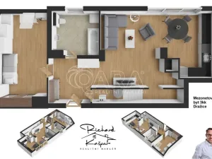 Prodej bytu 3+kk, Dražice, 89 m2
