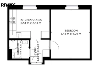 Pronájem bytu 1+1, Mníšek pod Brdy, Rudé armády, 32 m2