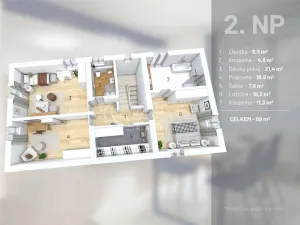 Prodej rodinného domu, Dobřejovice, Nad Mlýnským Rybníkem, 215 m2