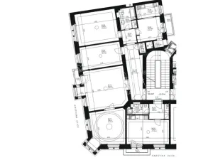 Pronájem bytu 4+1, Praha - Josefov, Pařížská, 151 m2