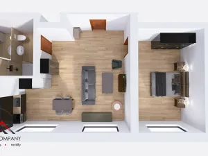 Pronájem bytu 2+kk, Ostrava, Cihelní, 57 m2