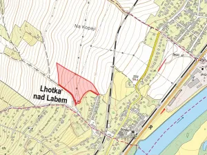 Prodej pole, Lhotka nad Labem, 9589 m2