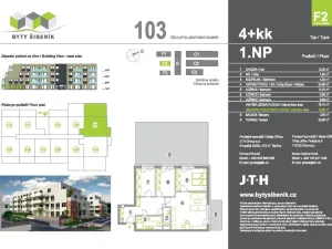 Prodej bytu 4+kk, Olomouc - Nová Ulice, Třída Jiřího Pelikána, 80 m2