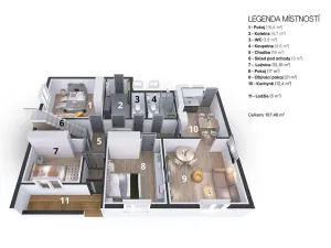 Prodej rodinného domu, Boleradice, 107 m2