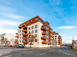 Pronájem bytu 1+kk, Praha - Holešovice, Na Maninách, 41 m2