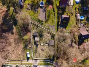 Prodej zahrady, Kostelec nad Orlicí, 542 m2