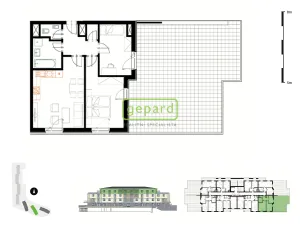 Pronájem bytu 3+kk, Brandýs nad Labem-Stará Boleslav, Augustina Lukeše, 63 m2