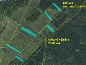 Prodej pole, Cep, 23618 m2