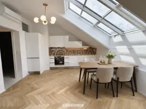 Pronájem atypického bytu, Praha - Smíchov, Holečkova, 56 m2