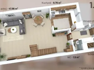 Prodej rodinného domu, Praha - Bohnice, Eledrova, 125 m2