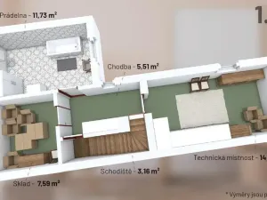 Prodej rodinného domu, Praha - Bohnice, Eledrova, 125 m2