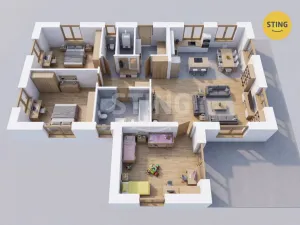 Prodej rodinného domu, Kobeřice, Příkopy, 90 m2