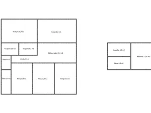 Pronájem rodinného domu, Jesenice, Oráčovská, 133 m2