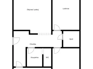 Pronájem bytu 3+1, Bzenec, Nádražní, 78 m2