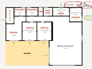 Prodej rodinného domu, Hýskov, Pod Klukem, 160 m2