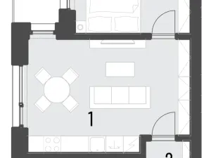 Prodej bytu 2+kk, Brandýs nad Labem-Stará Boleslav, Dřevčická, 48 m2