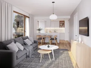 Prodej bytu 1+kk, Třeboň, Na Kopečku, 32 m2