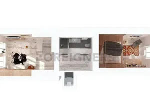 Pronájem bytu 2+kk, Praha - Bubeneč, Na výšinách, 50 m2