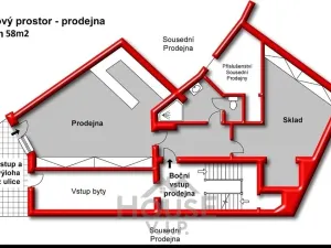 Prodej obchodního prostoru, Harrachov, 58 m2