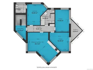 Pronájem bytu 4+kk, Jevany, Aldašínská, 148 m2