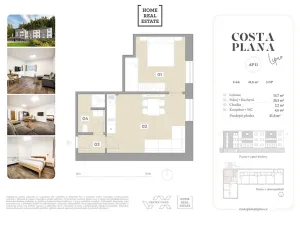 Prodej bytu 2+kk, Černá v Pošumaví, 42 m2