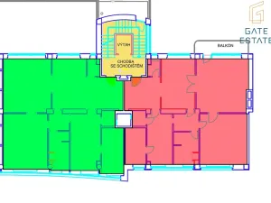 Pronájem bytu 4+1, Brno, Jánská, 117 m2