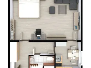 Prodej bytu 1+1, Jablonec nad Nisou, Na Vršku, 40 m2