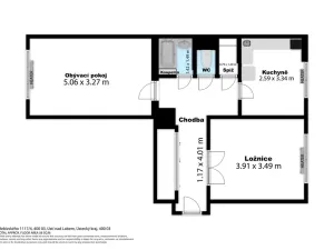 Prodej bytu 2+1, Ústí nad Labem - Střekov, Třebízského, 59 m2