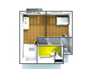 Prodej bytu 2+kk, Olomouc - Nové Sady, Družební, 50 m2