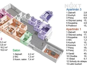 Prodej rodinného domu, Mutěnice, Nová Čtvrť, 228 m2