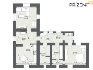 Prodej rodinného domu, Zlonice - Břešťany, 133 m2