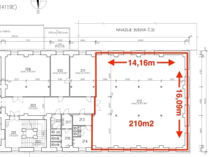 Pronájem skladu, Šternberk, Nádražní, 210 m2