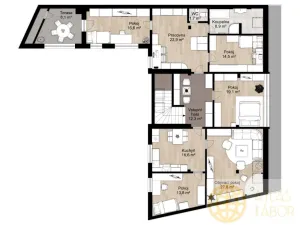 Prodej komerční nemovitosti, Tábor, Palackého, 552 m2