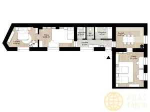 Prodej komerční nemovitosti, Tábor, Palackého, 552 m2