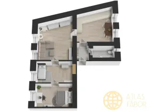 Prodej komerční nemovitosti, Tábor, Palackého, 552 m2