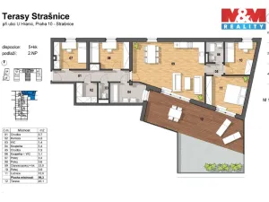 Pronájem bytu 5+kk, Praha, U hranic, 150 m2