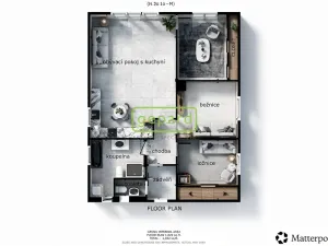 Prodej rodinného domu, Krakovany, 115 m2