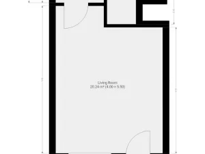 Pronájem bytu 1+kk, Praha - Vysočany, Poděbradská, 31 m2