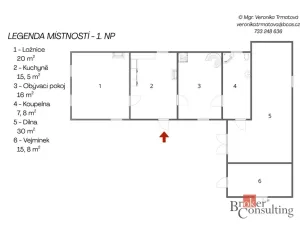 Prodej chalupy, Horažďovice - Komušín, 141 m2